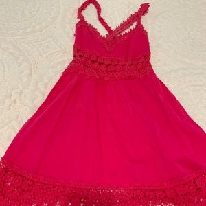 Hot Pink Summer Dress